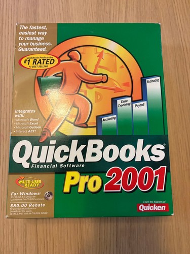 Quickbooks pro 2001 financial - quickbooks,